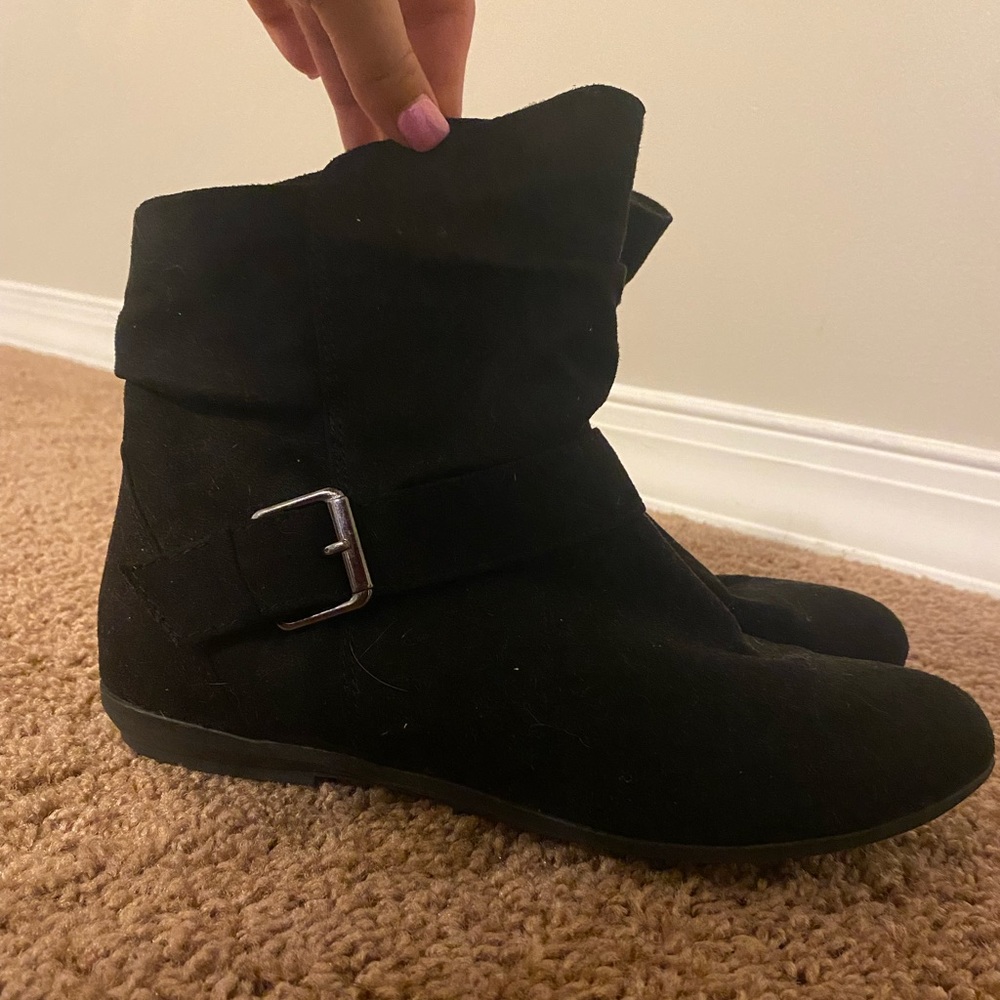 Lower Eastside Black Booties - size 7